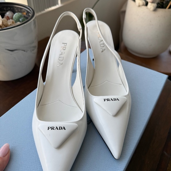 PRADA slingback pumps size 38 - Picture 1 of 10